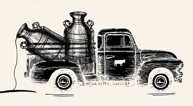 Türkiye Petrolleri: Süt sızdıran kamyonun caddede...