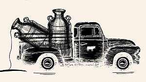 Türkiye Petrolleri: Süt sızdıran kamyonun caddede...