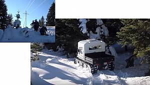 FİLM GİBİ: 1,5 metre kar (Vide'olu)