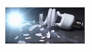 AKEDAŞ: Tasarruflu ampul kırıldığında asla...