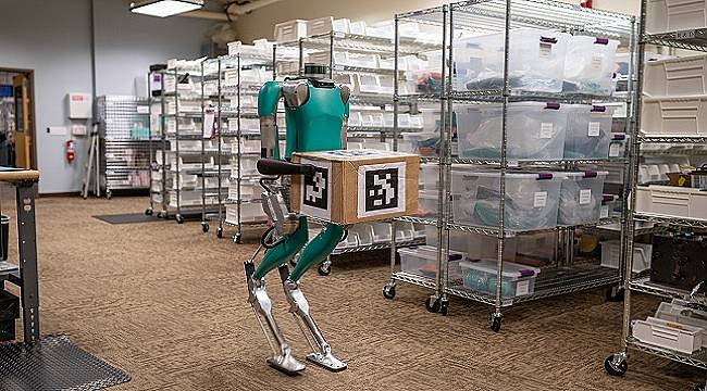 Bu robot insan gibi çalışıyor!