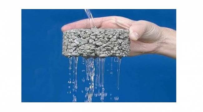 Geçirimli beton sel baskınlarını önlüyor: ÇEVRE İÇİN ÖNEMLİ
