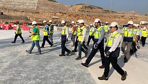 Nükleer Düzenleme Kurulu Üyeleri Akkuyu Nükleer sahasını ziyaret etti!