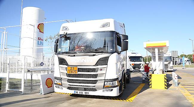 SHELL &amp; TURCAS: Türkiye&#039;nin ilk LNG istasyonunu açtı