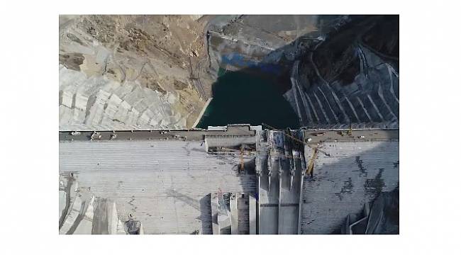 SİİRT ŞİRVAN&#039;DA: Çetin Barajı&#039;nda su tutulmaya başlandı