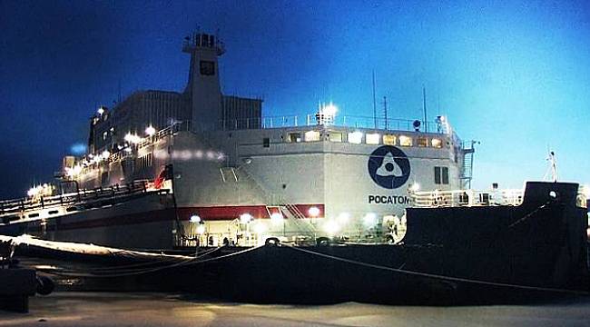 The first floating nuclear power plant