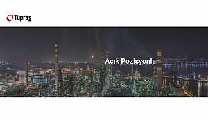 TÜPRAŞ: Yıl sonuna kadar 'Meslek Liseliler' için iş imkanı