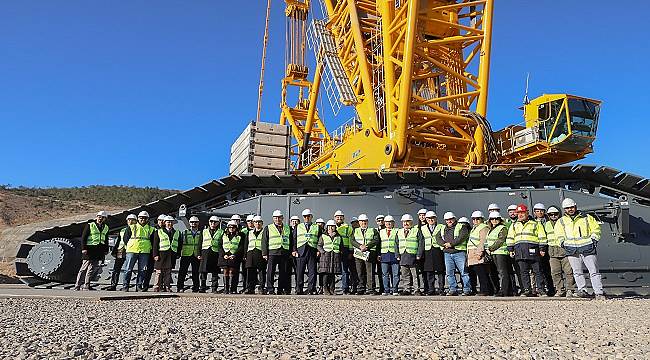 TÜRK GİRİŞİMCİLER: Akkuyu Nükleer inşaat sahasını ziyaret etti