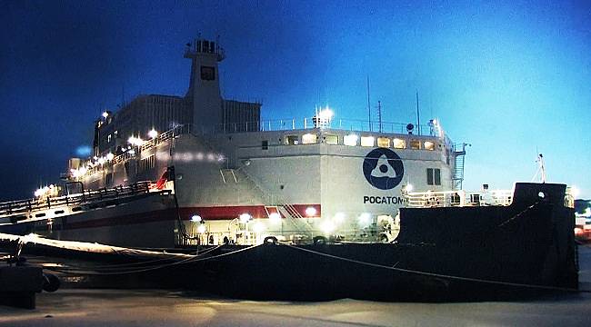 Yüzer Nükleer Enerji Santral: 10 Milyon kwh elektrik üretti