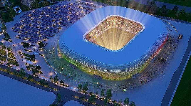 Enerji - su - malzeme - atıklar ile ekolojik  Stadyum olacak!