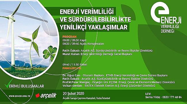 Enerji Verimliliği buluşmaları Çayırova Arçelik&#039;te!