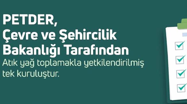 PETDER: Tek yetkili biziz