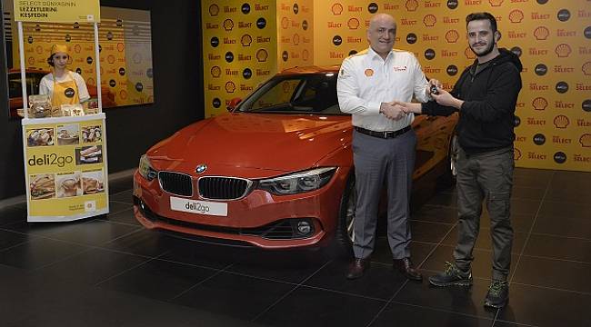 Shell deli2go Çekilişinde BMW 4 Serisi Coupé sahibini buldu!