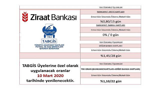 Üye akaryakıt bayileri için yeni oranları duyurdu!