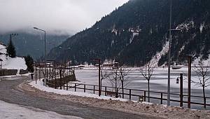 Uzungöl'de dondu!