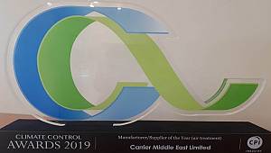 İklim Kontrolü Ödülleri'nde Alarko Carrier'a "Yılın Üreticisi" ödülü
