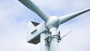 Rüzgar türbinlerine yapılan bakım ve hizmet...