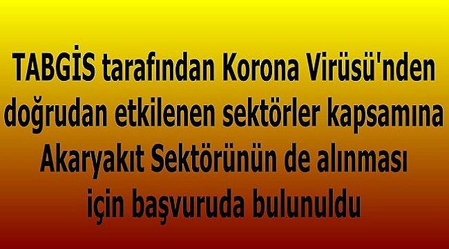 TABGİS başvuru yaptı!