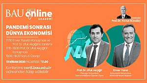 Pandemi Sonrası Dünya Ekonomisi Masaya Yatırılacak: Konferans CANLI takip edilebilecek