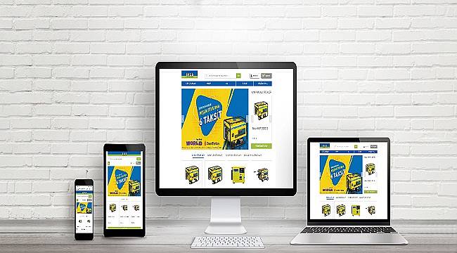 Online jeneratör satışı başlattı!