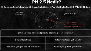 PM2,5 ve PM10 oluşumuna neden olan...