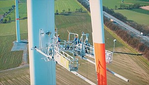 3.285 adet rüzgar türbinin verimliliği...