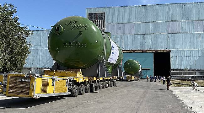 Akkuyu NGS&#039;nin buhar jeneratörlerinin sevkiyatına başlandı!