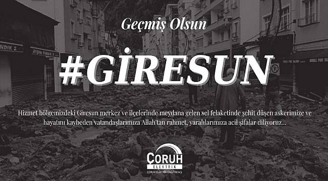 Çoruh EDAŞ: Geçmiş Olsun