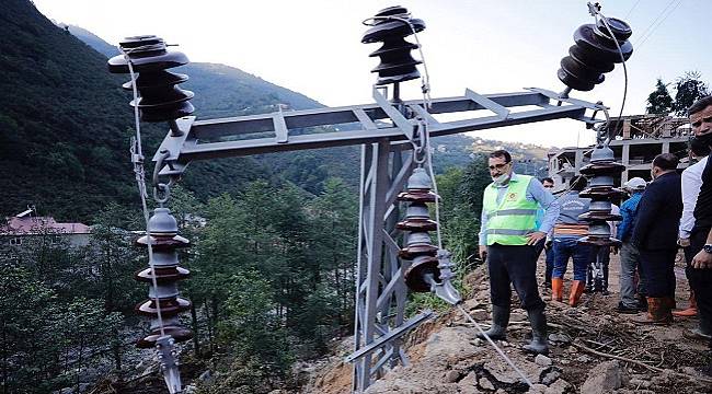 Enerji Bakanı Dönmez: Dereli&#039;de enerjinin kesintisiz sağlanması için...