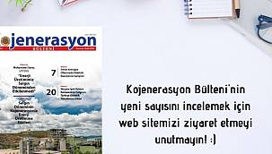 Kojenerasyon Bülteni yeni sayısı yayınlandı!