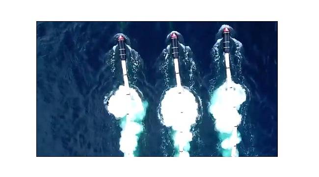 Landed in the Mediterranean