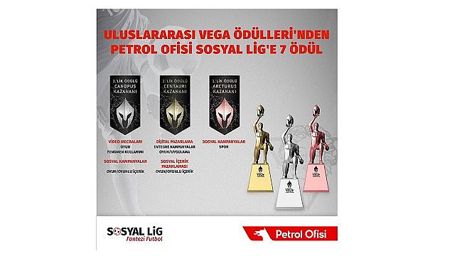 Petrol Ofisi Sosyal Lig’e Vega Digital Awards’tan 7 ödül