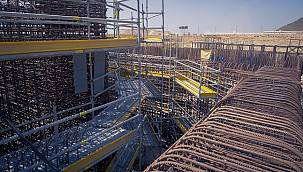 Akkuyu Nükleer '2. Güç Ünitesinde' iki binanın temel atma çalışmaları tamamlandı