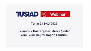 Ekonomik Göstergeler Merceğinden Yeni İklim Rejimi Rapor'nu tanıtacak!