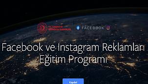 Facebook: Sanayi ve Teknoloji Bakanlığı ile Reklam Eğitimleri Vermeye Başlıyor