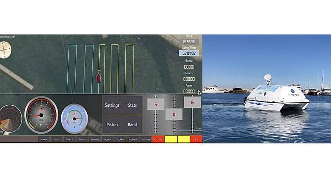 Günlük 2 litre yakıtla çalışan deniz aracı...