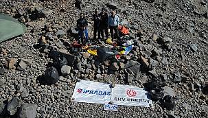 İpragaz Gönüllüleri: Ağrı Dağı’nın 4.200 metresinde atık topladı