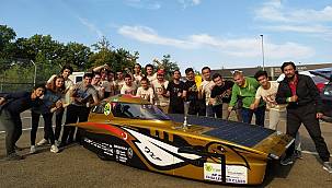 İTÜ Güneş Aracı 'En Mücadeleci Takım' ödülü aldı - Avrupa Güneş Arabaları Yarışı'nda...