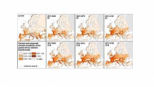 İklim için: Türkiye'de sivrisineklerin yayılımı...