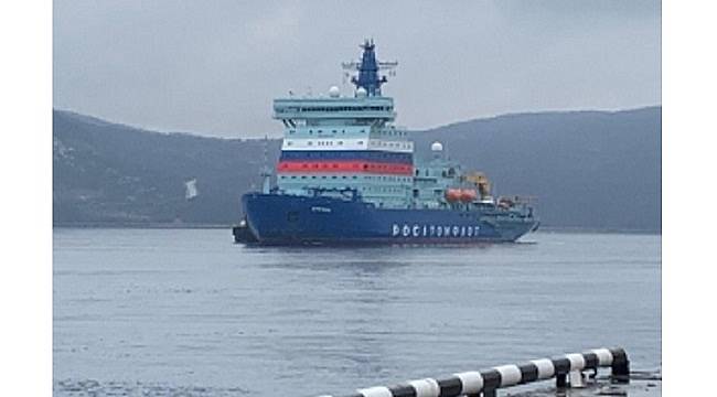 Nükleer Buzkıran Gemisi, Murmansk’ta Kayıtlı Bulunduğu Limana Ulaştı