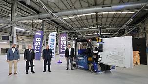Sürücüsüz Forklift TOSB Yollarında