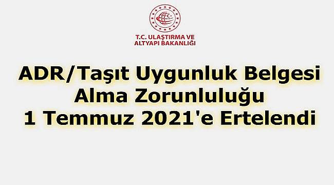 TABGİS: 1 Temmuz 2021&#039;e Ertelendi...