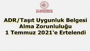 TABGİS: 1 Temmuz 2021'e Ertelendi...