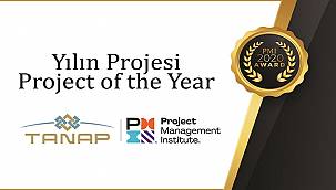 TANAP’a Uluslararası 'Yılın Projesi' Ödülü!