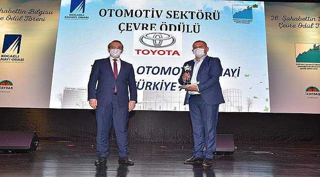 Toyota Türkiye ‘Çevre’ ödülü aldı!