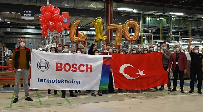 Bosch Termoteknik: Günlük kombi üretim adedinde rekor