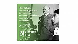 ELDER: 24 Kasım Öğretmenler Günü Kutlu Olsun