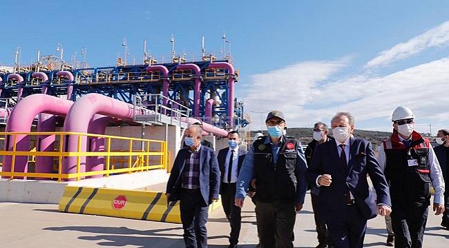 &#039;TÜPRAŞ, Egegaz LNG Terminali, Star Rafineri, Petkim ve Etki Liman FSRU tesislerini ziyaret etti&#039;