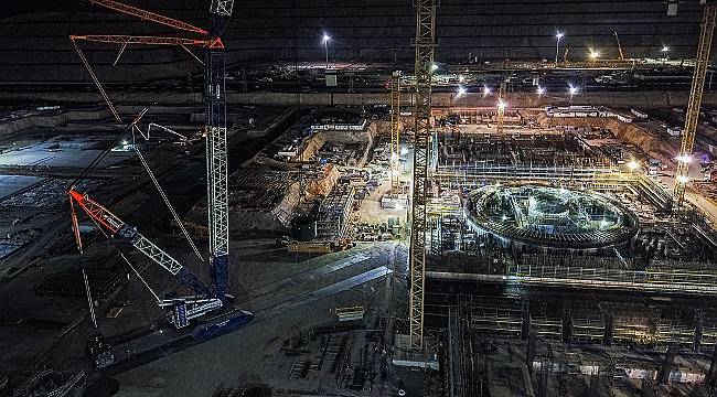 Akkuyu NGS İnşaat Sahasında İki Kilit Aşama Daha Tamamlandı