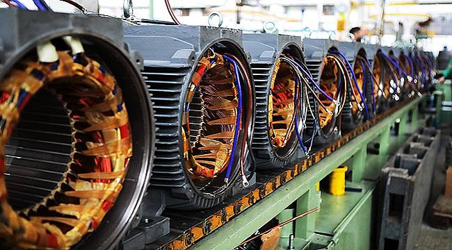 Elektrik motoru üretiminde hedef...